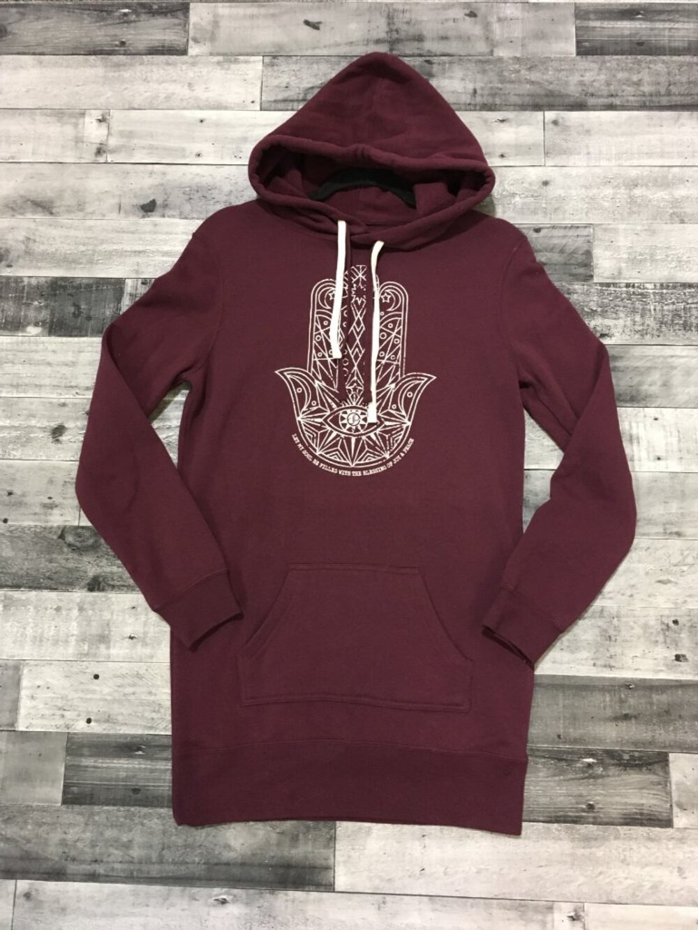 Hamsa Blessing Sweatshirt Dress